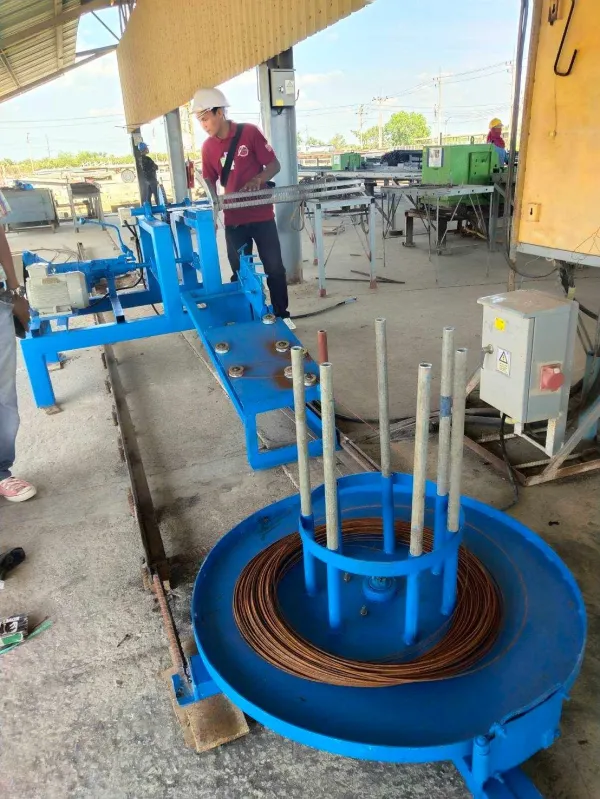 SM-90A : Automatic Spiral Stirrup Machine